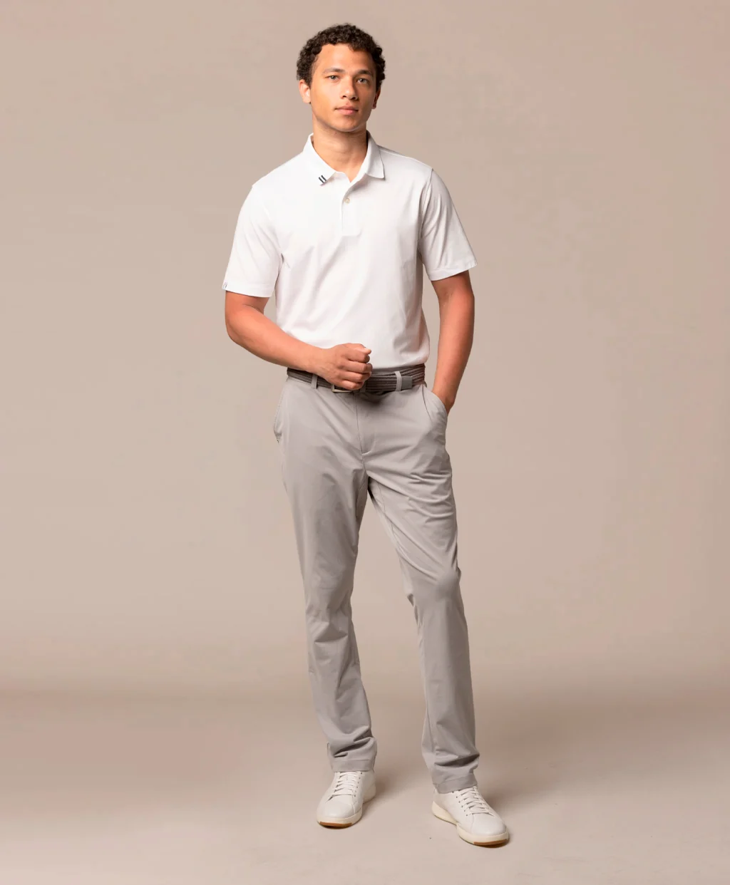 2Bar Solid Polo - Image 3
