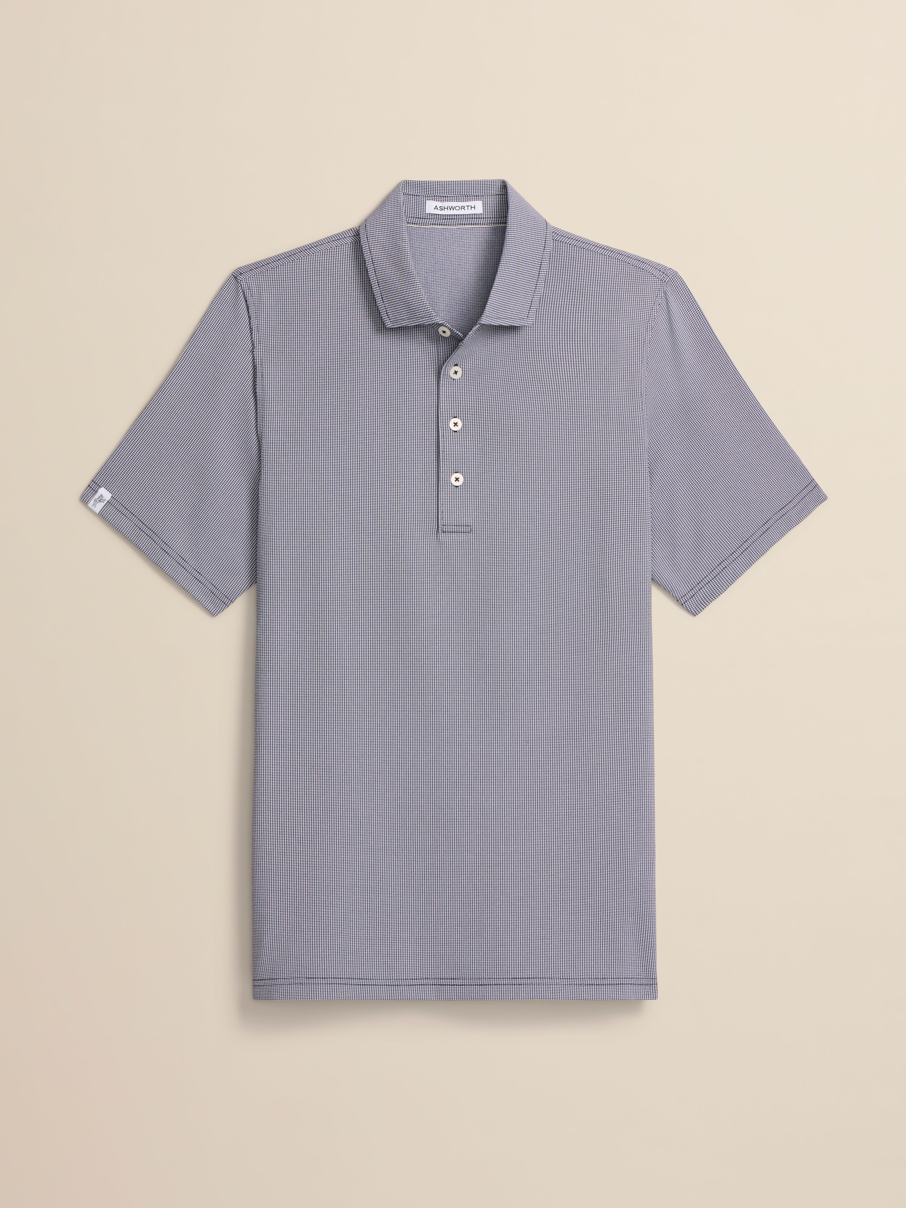 Houndstooth Polo
