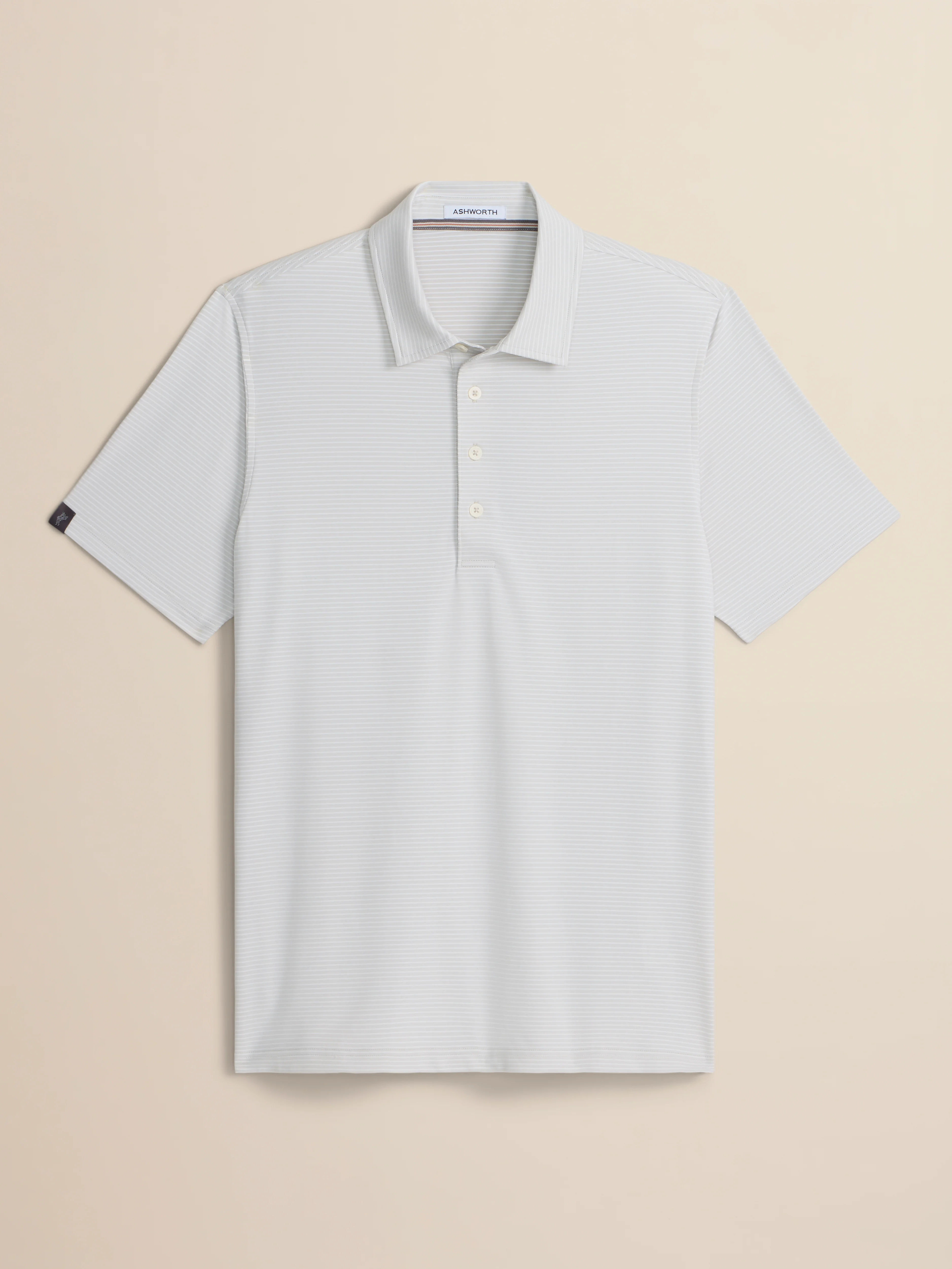 Sand Stripe Polo